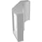 Ekena Millwork 5-in. W x 6-in. D x 10-in. H Balboa Architectural Grade PVC Knee Brace BRCP05X06X10BOA - alternate 4